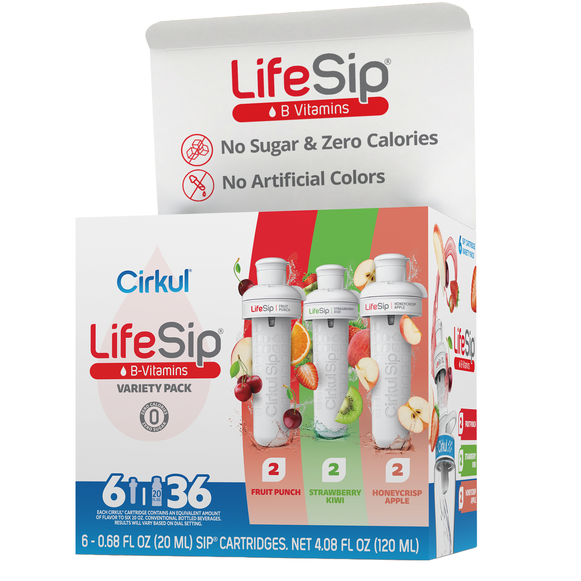 LifeSip® 6-Pack Variety Pack - Classic Finish