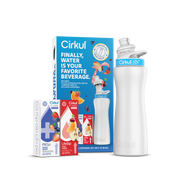 22oz. White Stainless Steel Bottle Starter Kit - Home Choice