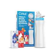 22oz. White Stainless Steel Bottle Starter Kit - Home Choice