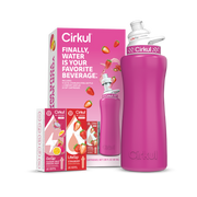 32oz. Hot Pink Stainless Steel Bottle Starter Kit - Ready Routine
