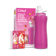 32oz. Hot Pink Stainless Steel Bottle Starter Kit - Ready Routine