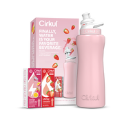 32oz. Blush Pink Stainless Steel Bottle Starter Kit - Classic Pick