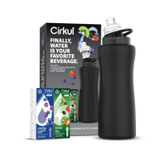 32oz. Matte Black Stainless Steel Bottle Starter Kit - Easy Set
