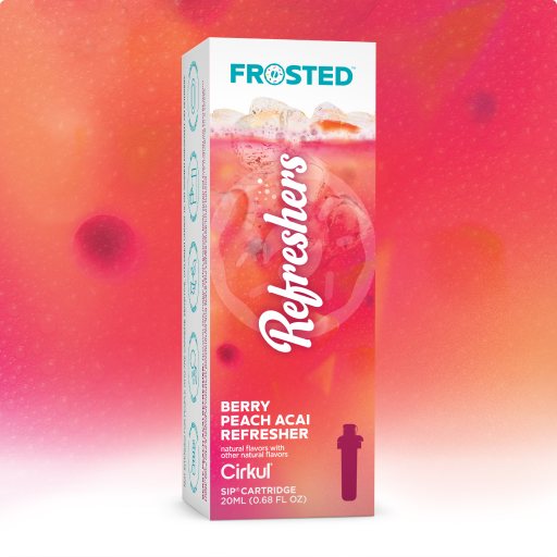 Frosted Berry Peach Acai Refresher - Classic Pick